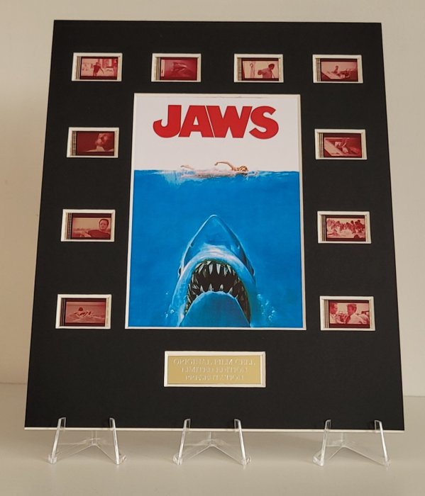 Jaws - Framed Film Cell Display with COA