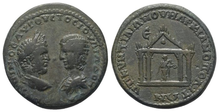梅西亚， 马尔基亚诺波利斯. 卡拉卡拉 （公元198-217）.