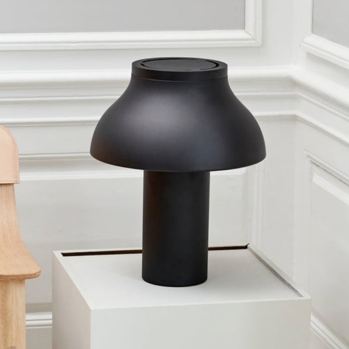HAY Design Pierre Charpin - Lampe de table - PC - Grand - Noir - Aluminium