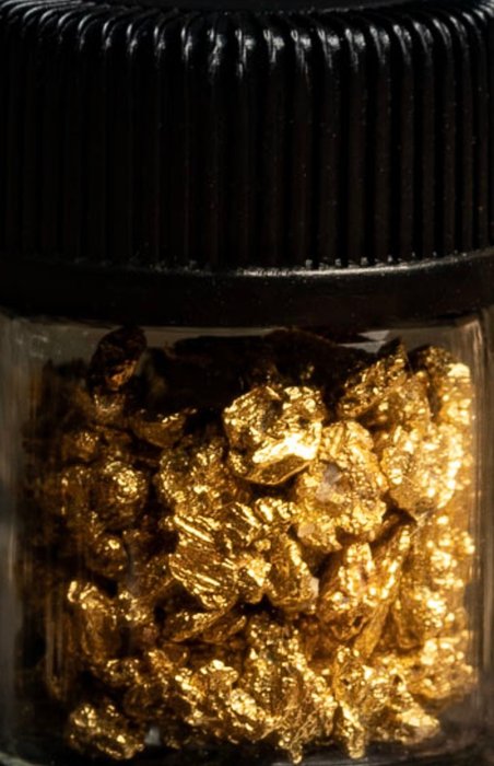 Guld Klumper- 0.5 g - (7)