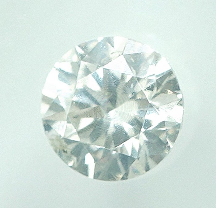 1 pcs 鑽石  (天然)  - 0.35 ct - SI2 - Gem Report Antwerp (GRA)