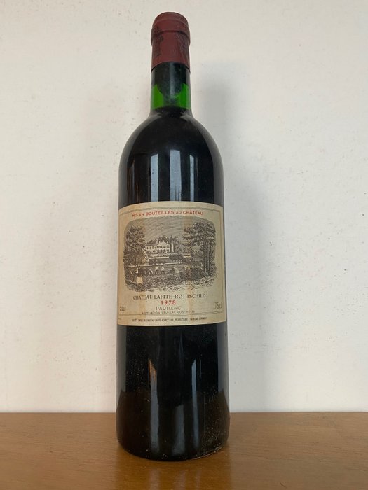 1978 Chateau Lafite Rothschild - Pauillac 1er Grand Cru Classé - 1 Flaske (0,75Â l)