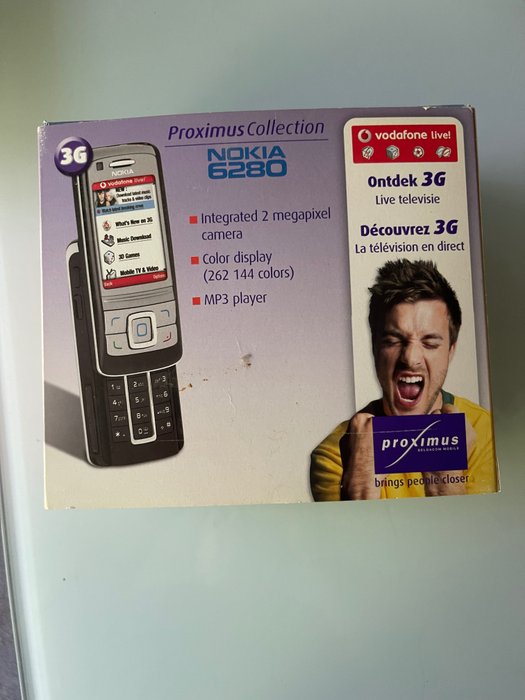 Nokia 6280 - Telemóvel (1) - Na caixa original