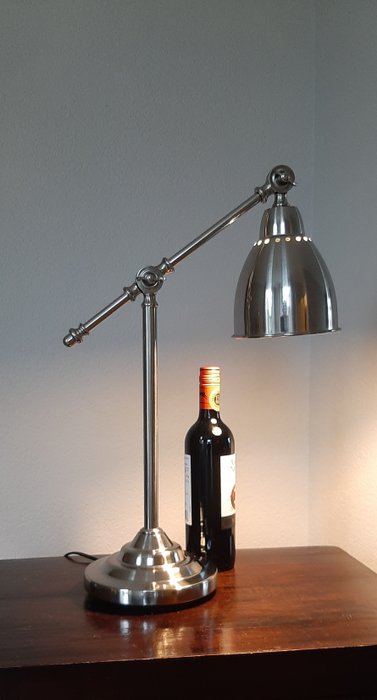 Lampe - Bordlampe - Bordlampe - Metal, Forkromet
