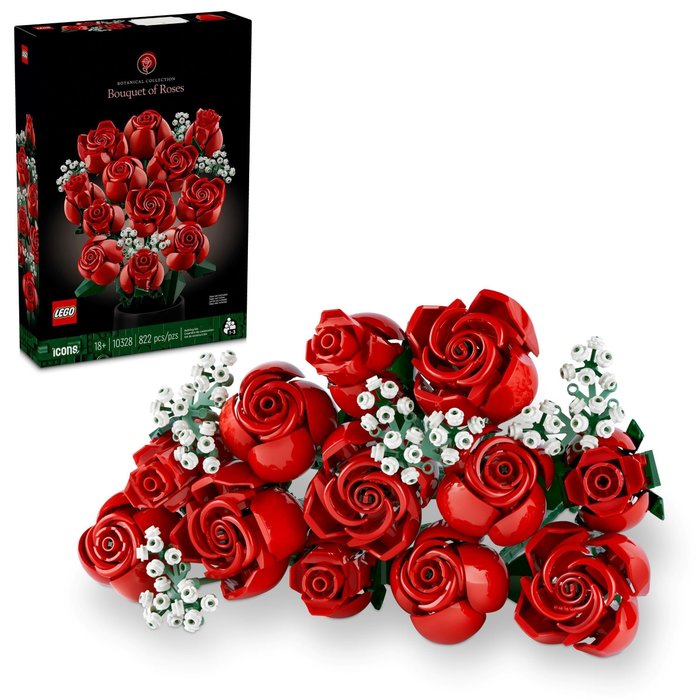 LEGO - Creator Expert - 10328 - Icons Botanical Collection - Bouquet di  rose - Fiori - 2020+ - Catawiki