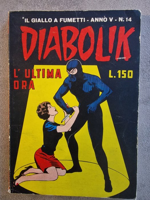 Diabolik - Lotto 17x Diabolik dall'anno V originali - 17 Comic - Pierwsze Wydanie - 1966