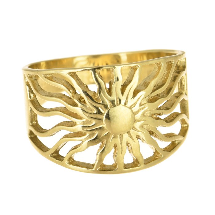 Δαχτυλίδι - 14 καράτια Κίτρινο χρυσό 