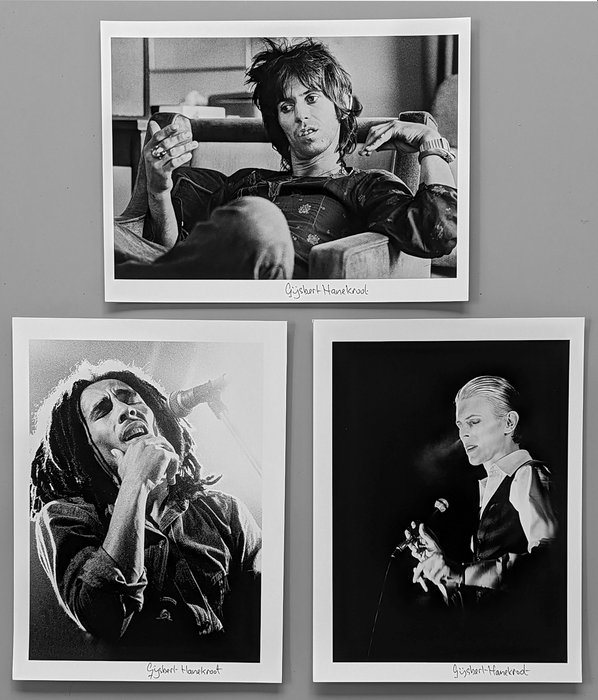 Gijsbert Hanekroot - David Bowie, Bob Marley, Keith Richards