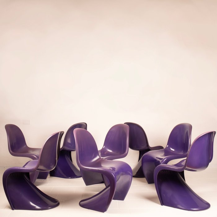 Herman Miller - Verner Panton - 椅子 (8) - 幻影 S 椅 1971 - Baydur（硬质聚氨酯）