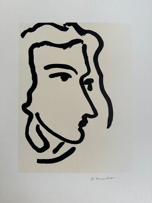 Henri Matisse (1869-1954) - Nadia regardant à droite 1948