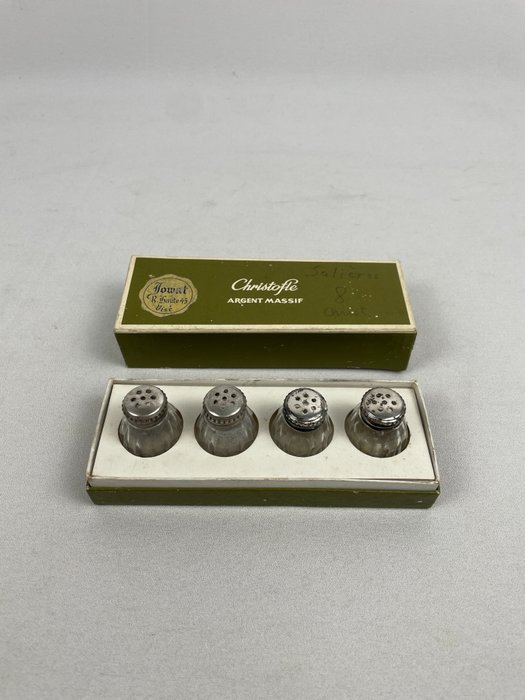 Christofle / Cardeilhac Paris - Αλατιέρα - 4 αλατιέρα - .950 silver