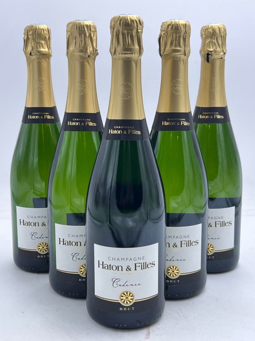 Haton & Filles, Cadence - Champagne Brut - 6 Fles (0,75 liter)