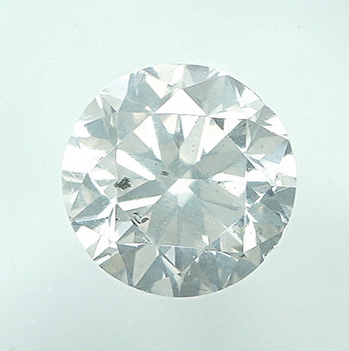 Diamant - 0.44 ct - Brillant - G - SI2