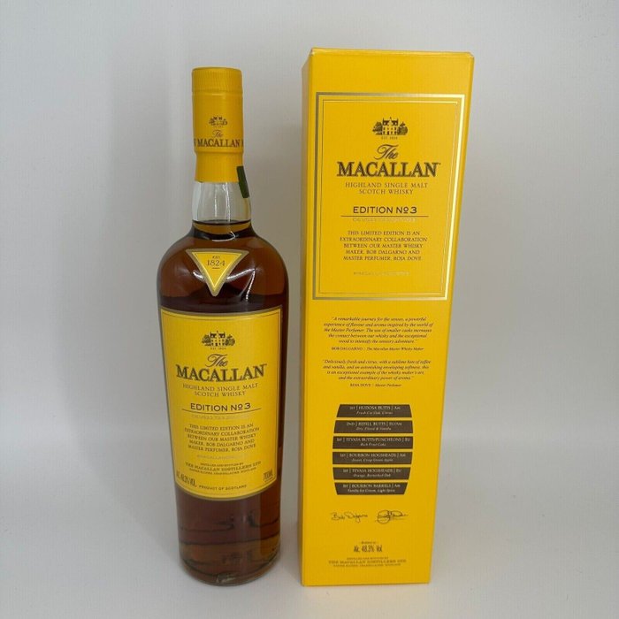 Macallan - Edition No. 3 - Original bottling  - 700毫升