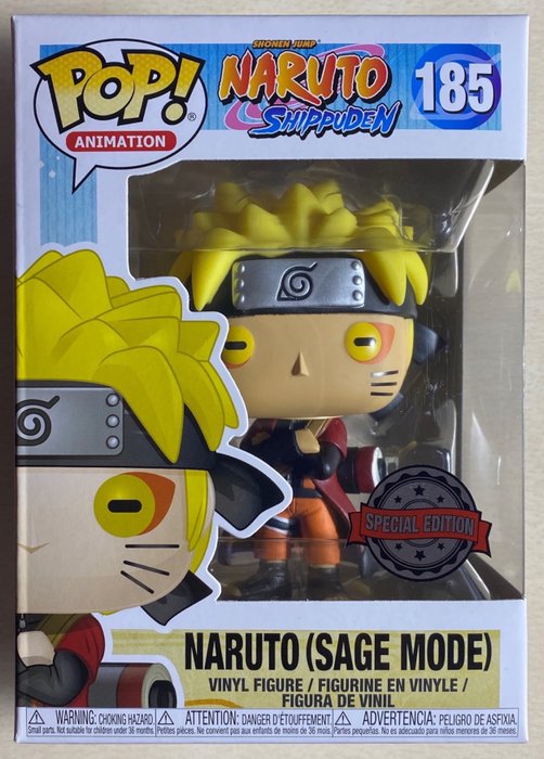 Funko Pop! - Statue - Animation - Naruto Shippuden / Naruto(Sage Mode) - Special Edition -  (185) - Plast