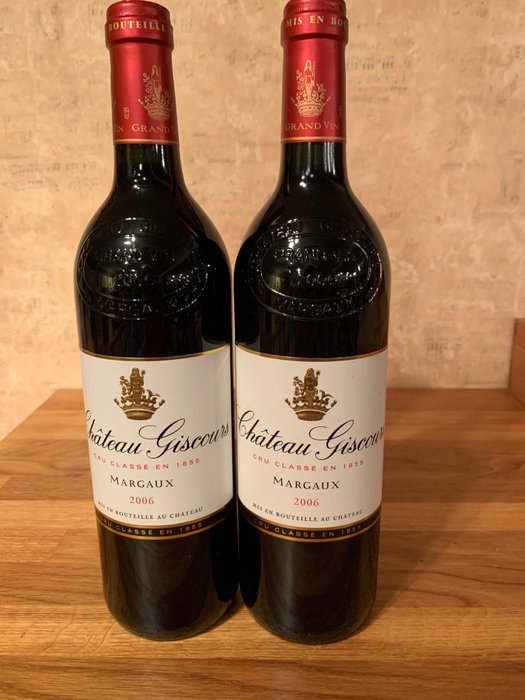 2006 Chateau Giscours - Margaux 2ème Grand Cru Classé - 2 Bottles (0.75L)