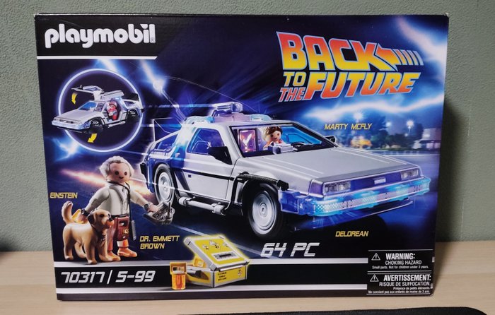 Playmobil (德國摩比) - 摩比 Back To The Future DeLorean - 1980-1990