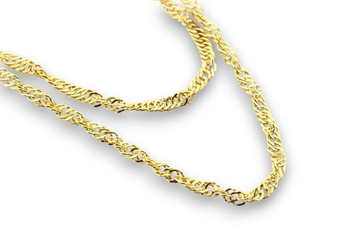 No Reserve Price - Necklace - 18 kt. Yellow gold 