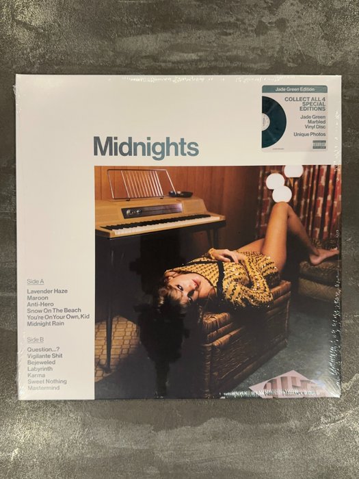 Taylor Swift - Midnights Jade Green Marbled - Disco in vinile - Vinile  colorato - 2022 - Catawiki