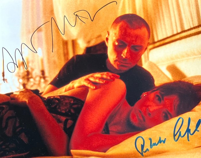 James Bond, James Bond 007: The World is Not Enough - Double signed by Sophie Marceau & Robert Carlyle - COA