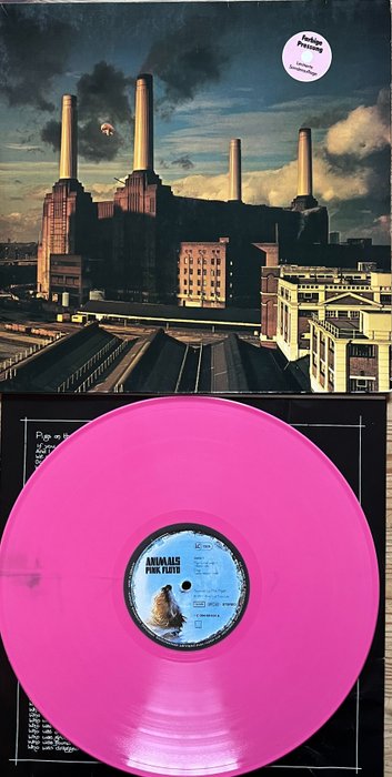 Pink Floyd - Animals [PINK vinyl pressing] - LP - Stereo, Vinile