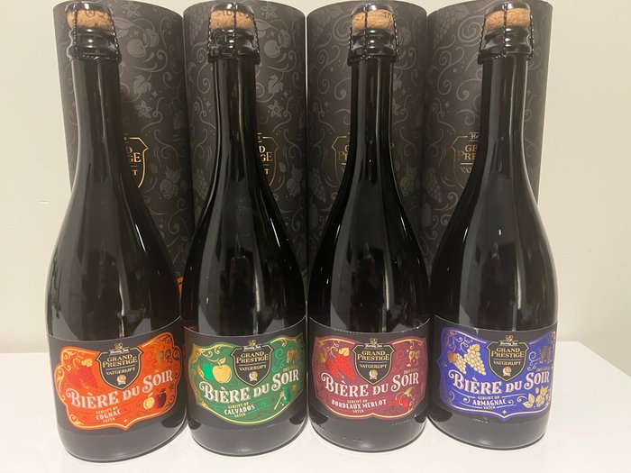 Hertog Jan - Grand Prestige - Vatgerijpt 2022 - Bière du Soir - 75cl - 4 flessen