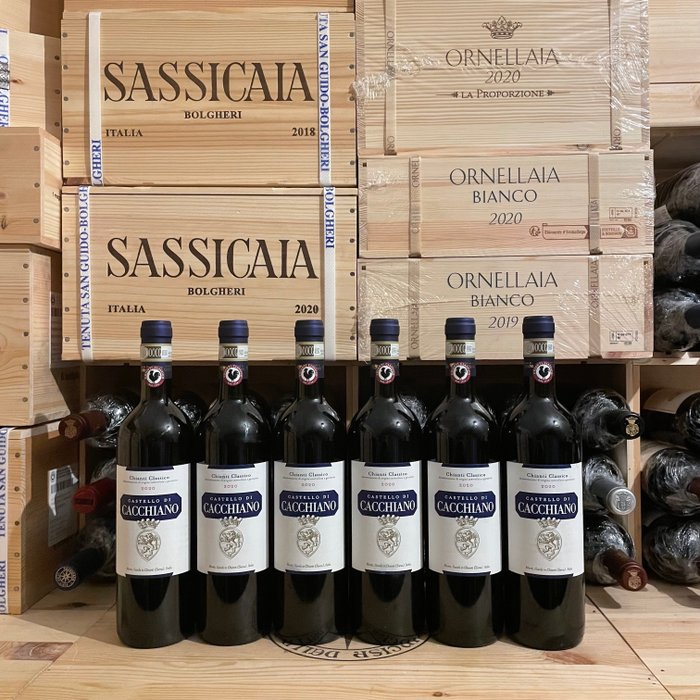 2020 Castello di Cacchiano - Chianti Clásico DOCG - 6 Botellas (0,75 L)