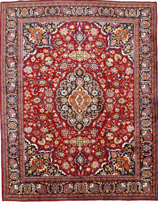 馬什哈德 波斯語 精品 - 地毯 - 381 cm - 300 cm