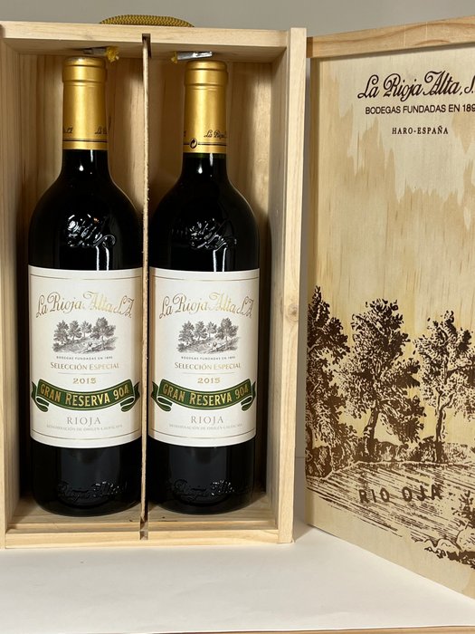 2015 La Rioja Alta, Gran Reserva 904 Selección Especial - Rioja Gran Reserva - 2 Bottles (0.75L)
