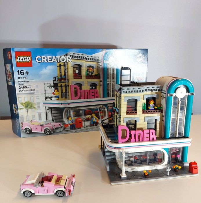 LEGO - Creator Expert - 10260 - Modular Buildings - Downtown Diner -  Catawiki