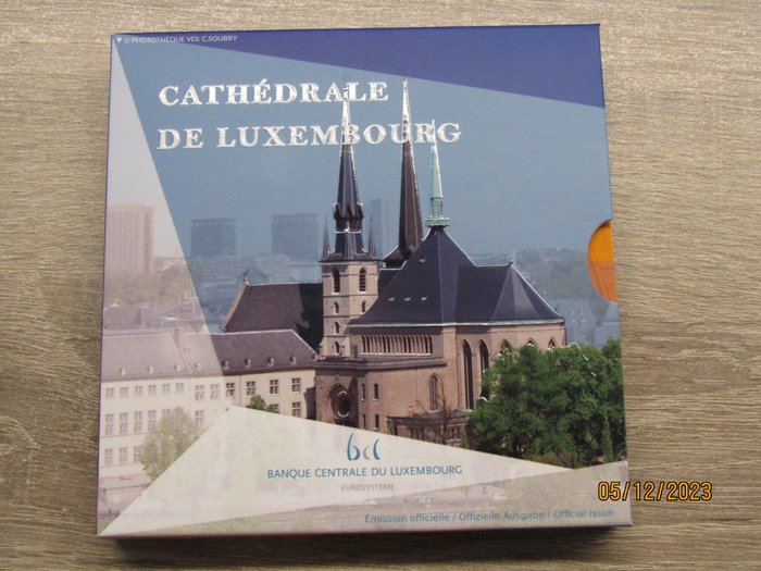 Luxemburgo. 2 1/2 Euro 2023 "Cathédrale de Luxembourg" Proof  (Sem preço de reserva)