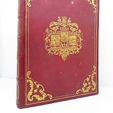Wismes (Baron de) [reliure aux armes ; Le Mans ; Angers] – Le Maine historique, archéologique et pittoresque [60 lithographies] – 1862