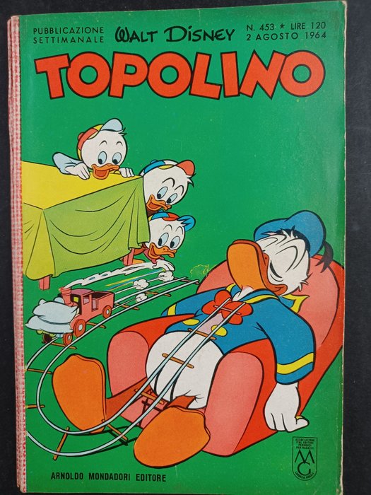Topolino - Libretto n. 453 con coppa Susy - 1 Comic - 1964