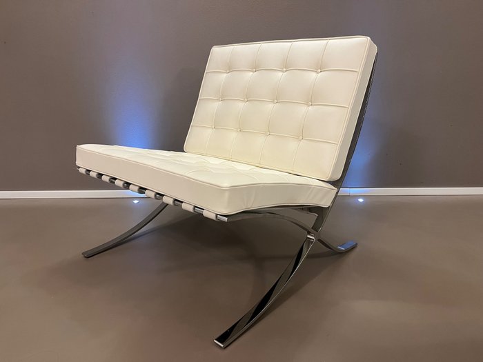 Knoll Studio - Ludwig Mies van der Rohe - Lounge stoel (1) - Barcelona Stoel - Leder