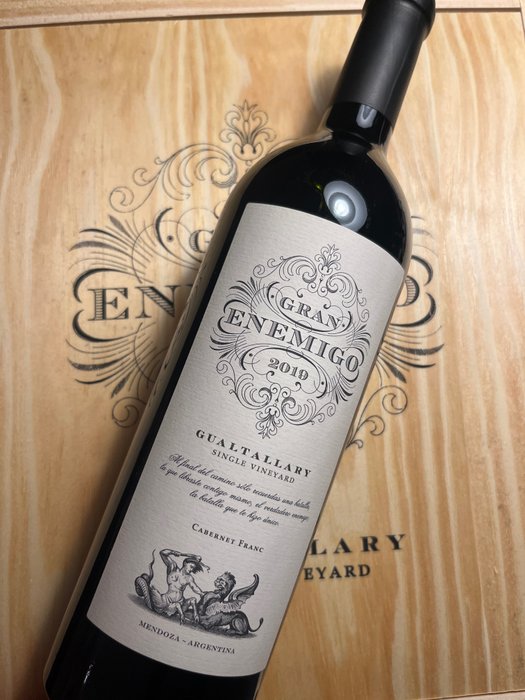 2019 Gran Enemigo, Gualtallary Single Vineyard Cabernet Franc - Mendoza - 1 Flasche (0,75Â l)