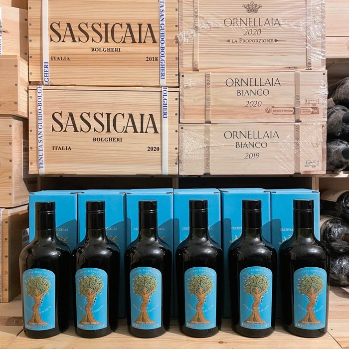 Donnafugata, Cultivar Biancolilla Olio EVO 2023 - Extra virgin olivenolje - 6 - 500ml