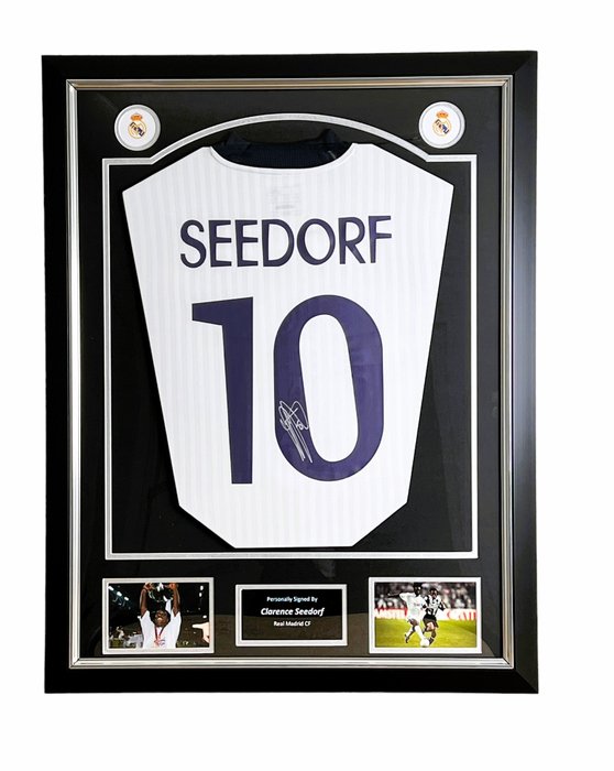 Real Madrid - Europese voetbal competitie - Clarence Seedorf - Voetbalshirt