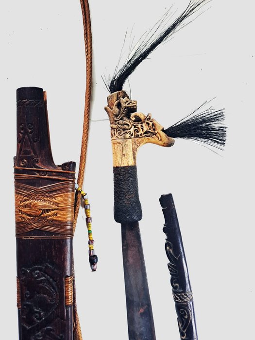Headhunter Sword - Mandau - Iban Dayak - Indonésie