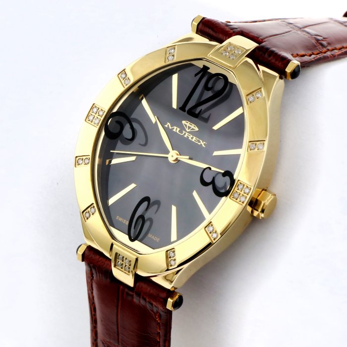 MUREX - Diamond Swiss Watch - RSL815-GL-D-8 Red strap - Utan reservationspris - Kvinnor - 2011-nutid