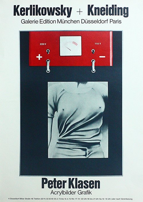 Peter Klasen (after) - Galerie Kerlikowsky + Kneiding 1973