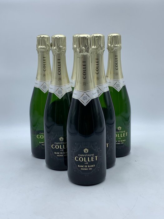 Collet, 1er Cru - Champagne Blanc de Blancs - 6 Bouteilles (0,75 L)