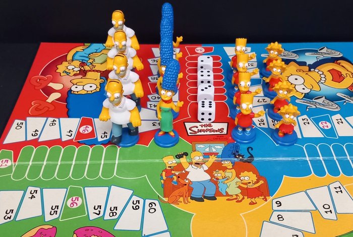 棋盤遊戲 - Parchís The Simpsons - 樹脂