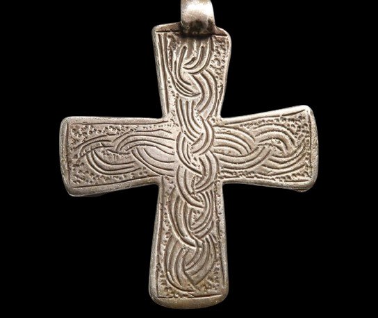 Medievale - Argento, Ciondolo croce