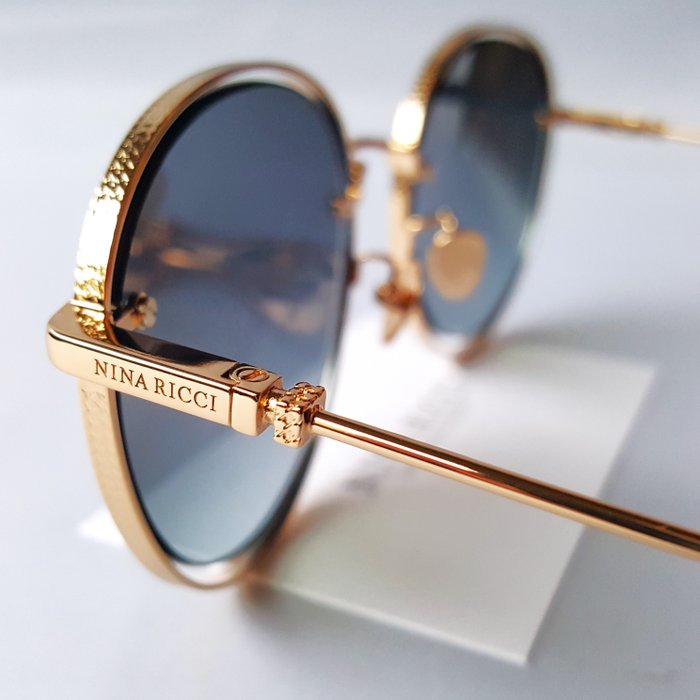 Nina Ricci - Special Temples - Gold - New - Sonnenbrille