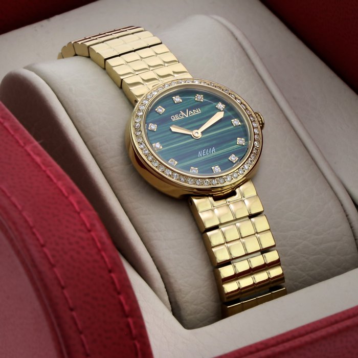 GEOVANI - Swiss Diamond Watch - GOL577-GG-DD-12 - Fără preț de rezervă - Femei - 2011-prezent
