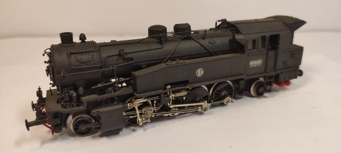 Merker&Fischer H0 - Locomotivă pe cărbuni (1) - 141-TA-657, model alamă - SNCF