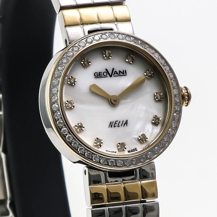 GEOVANI - Swiss Diamond Watch - GOL577-SG-DD-7 - Ohne Mindestpreis - Damen - 2011-heute