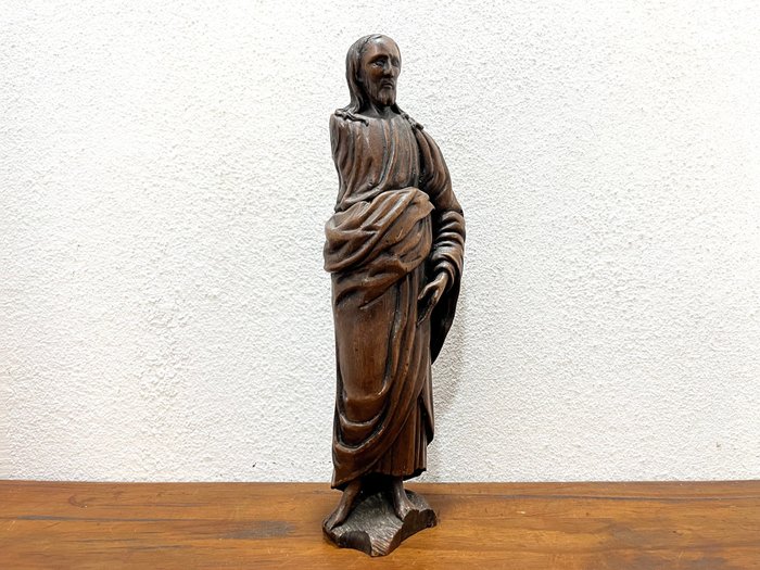 Image 3 of Christ, Sculpture - Wood - 18th century