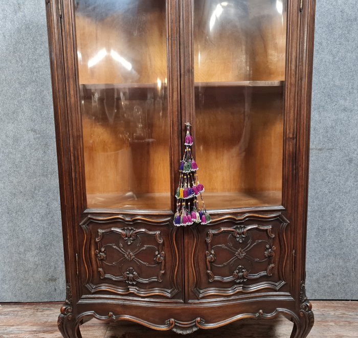 Image 3 of Library - Louis XV Style - Walnut - Early 20th century