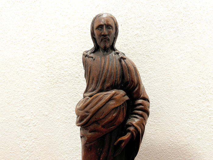 Image 2 of Christ, Sculpture - Wood - 18th century